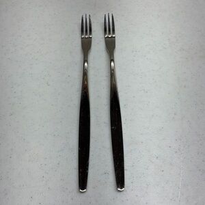 Norpro 8-Inch 18/10 Stainless Steel Pickle Forks, Set of 2